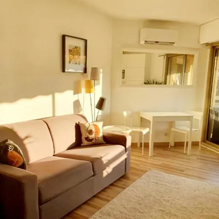 Bel A 50m De La Plage, 2 Pieces Climatisees, Parking Prive * Antibes